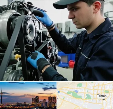 لوازم یدکی ماشین سنگین در غرب تهران 