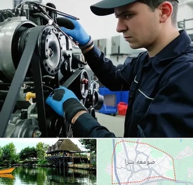 لوازم یدکی ماشین سنگین در صومعه سرا