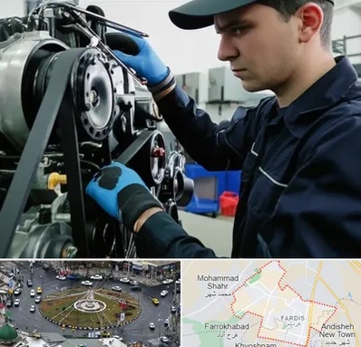 لوازم یدکی ماشین سنگین در فردیس کرج 