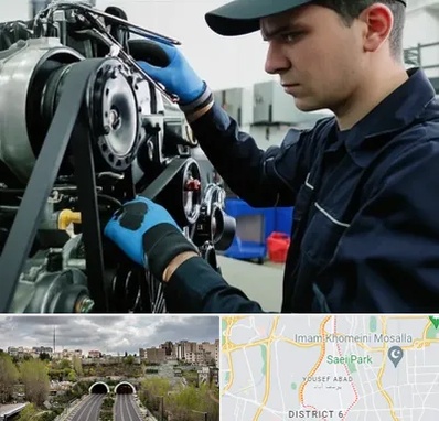 لوازم یدکی ماشین سنگین در یوسف آباد 