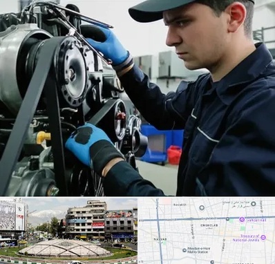 لوازم یدکی ماشین سنگین در مرکز تهران 