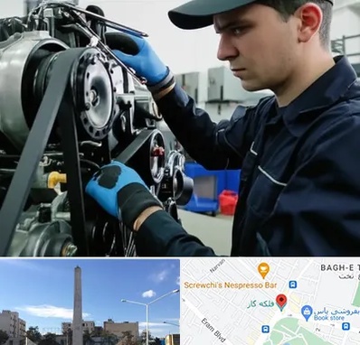 لوازم یدکی ماشین سنگین در فلکه گاز شیراز 