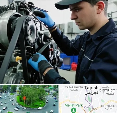 لوازم یدکی ماشین سنگین در تجریش 