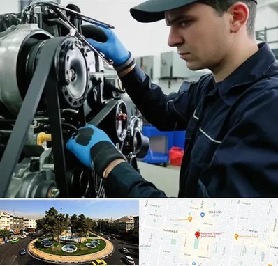 لوازم یدکی ماشین سنگین در هفت حوض 