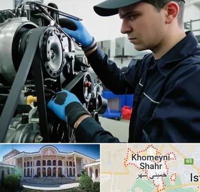 لوازم یدکی ماشین سنگین در خمینی شهر