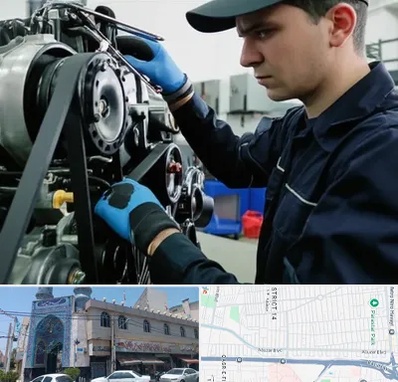 لوازم یدکی ماشین سنگین در بلوار ابوذر 