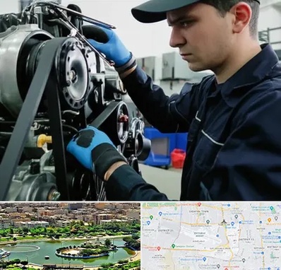 لوازم یدکی ماشین سنگین در منطقه 9 تهران 