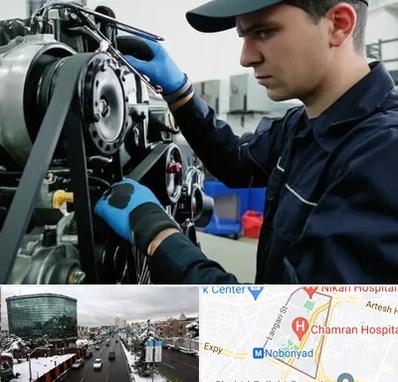 لوازم یدکی ماشین سنگین در اقدسیه 