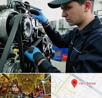 لوازم یدکی ماشین سنگین در بازار وکیل شیراز