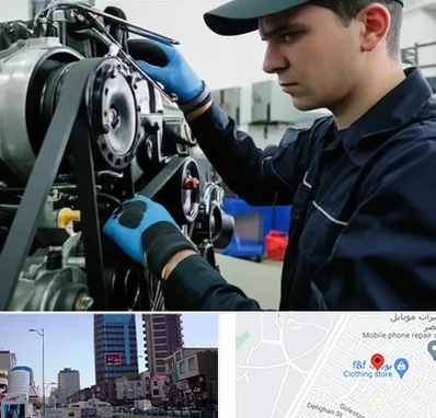 لوازم یدکی ماشین سنگین در چهارراه طالقانی کرج 