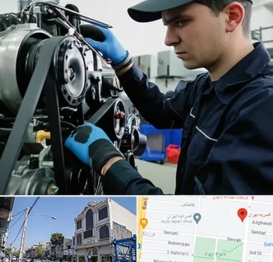 لوازم یدکی ماشین سنگین در افسریه 