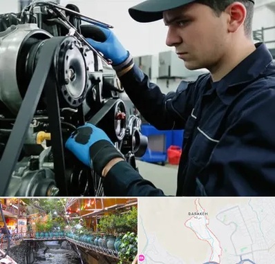 لوازم یدکی ماشین سنگین در درکه 