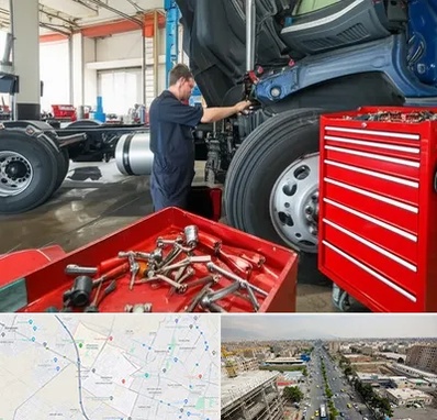 لوازم یدکی کامیون در حصارک کرج 