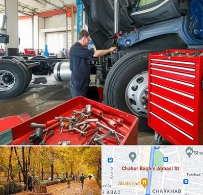لوازم یدکی کامیون در چهارباغ اصفهان 