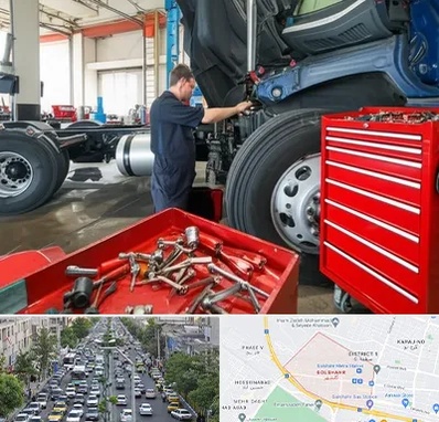 لوازم یدکی کامیون در گلشهر کرج 