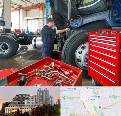 لوازم یدکی کامیون در فرشته 