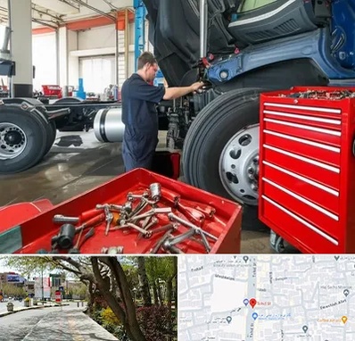 لوازم یدکی کامیون در خیابان توحید اصفهان 