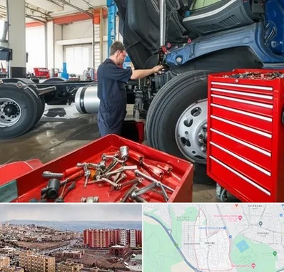 لوازم یدکی کامیون در سهند تبریز 