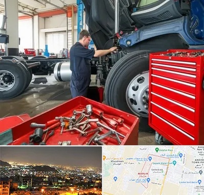 لوازم یدکی کامیون در مارلیک کرج 