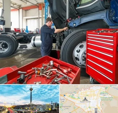 لوازم یدکی کامیون در تهران