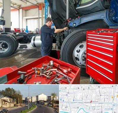 لوازم یدکی کامیون در ضیابری رشت 