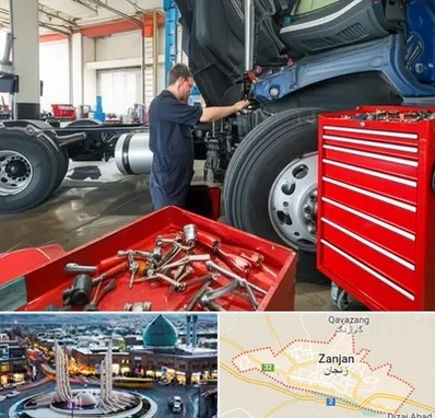 لوازم یدکی کامیون در زنجان