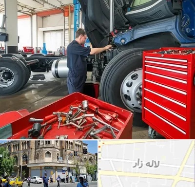 لوازم یدکی کامیون در لاله زار