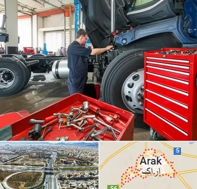 لوازم یدکی کامیون در اراک