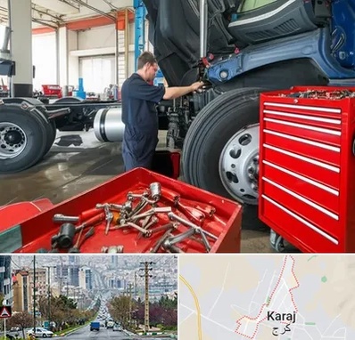 لوازم یدکی کامیون در گوهردشت کرج 