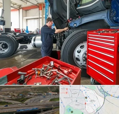 لوازم یدکی کامیون در یاغچیان تبریز 