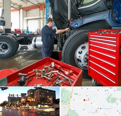 لوازم یدکی کامیون در بلوار سجاد مشهد 