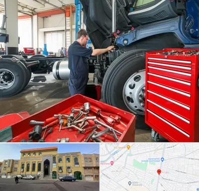 لوازم یدکی کامیون در زنبیل آباد قم 