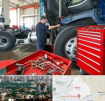 لوازم یدکی کامیون در عظیمیه کرج 