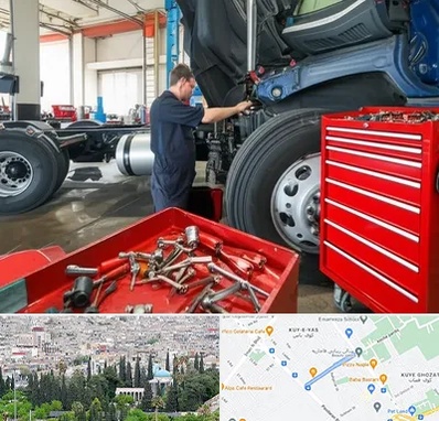 لوازم یدکی کامیون در محلاتی شیراز 