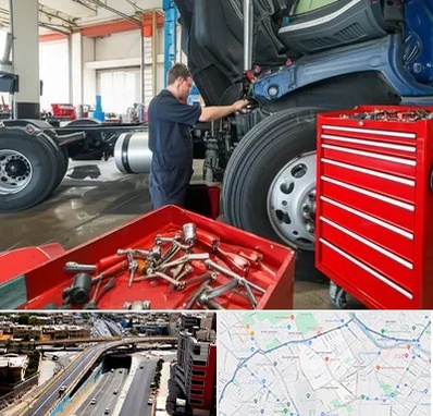 لوازم یدکی کامیون در ستارخان شیراز 