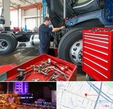 لوازم یدکی کامیون در آبرسان تبریز 