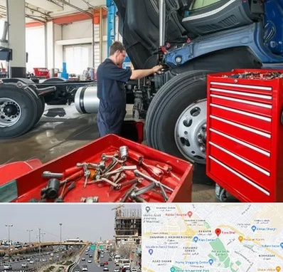 لوازم یدکی کامیون در بلوار توس مشهد 