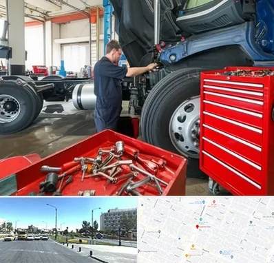 لوازم یدکی کامیون در بلوار کلاهدوز مشهد 