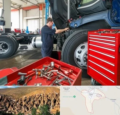 لوازم یدکی کامیون در اسکو