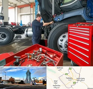 لوازم یدکی کامیون در تایباد