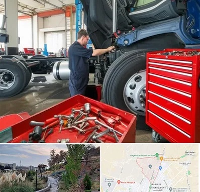 لوازم یدکی کامیون در باغستان کرج 