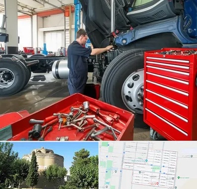 لوازم یدکی کامیون در مرداویج اصفهان 