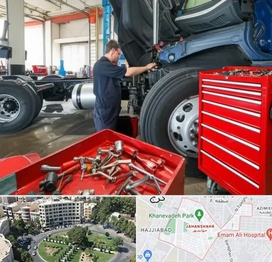 لوازم یدکی کامیون در جهانشهر کرج 