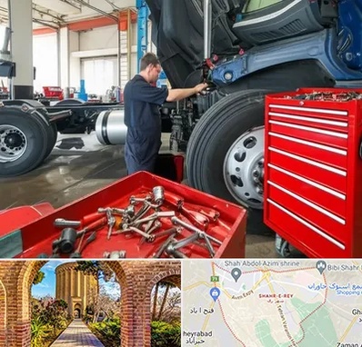 لوازم یدکی کامیون در شهر ری