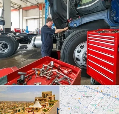 لوازم یدکی کامیون در هاشمیه مشهد 