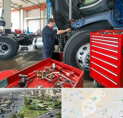 لوازم یدکی کامیون در کمال شهر کرج 