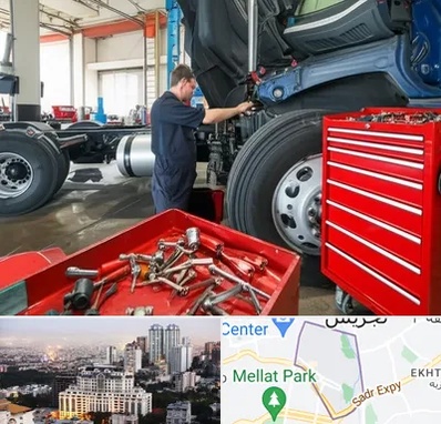 لوازم یدکی کامیون در الهیه 