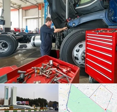 لوازم یدکی کامیون در بلوار فلسیطین مشهد 