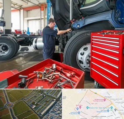 لوازم یدکی کامیون در الهیه مشهد 