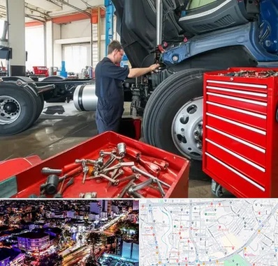 لوازم یدکی کامیون در منظریه رشت 